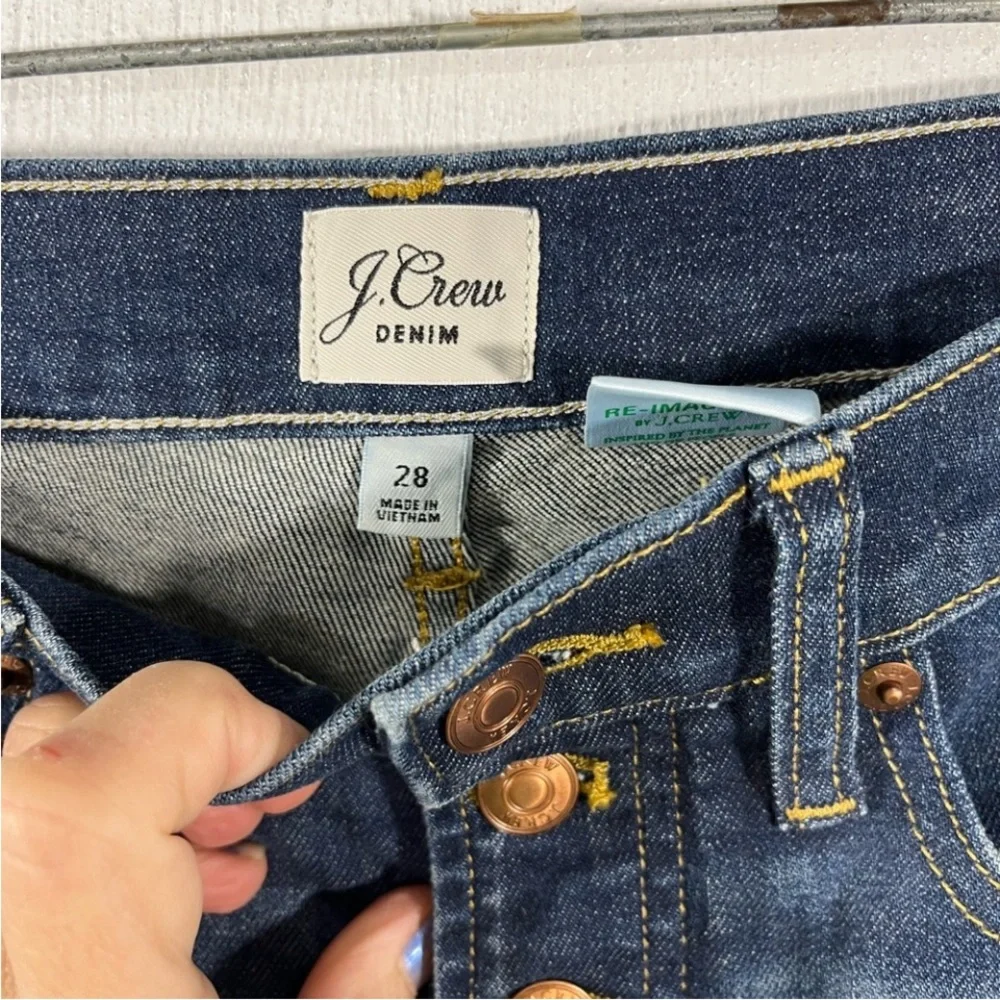 J. CREW TOOTHPICK BUTTON FLY NEW WITH TAG (a355)